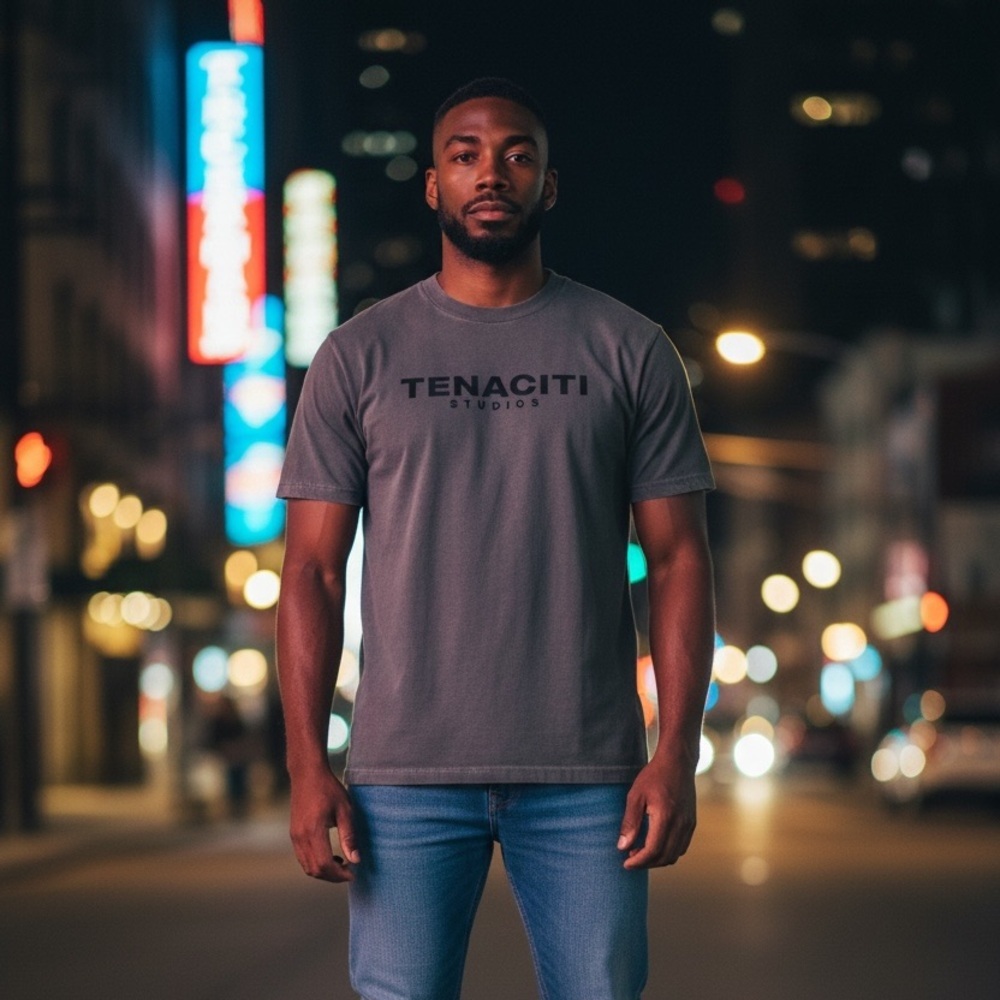 Tenaciti studios men’s shirt. New, XL